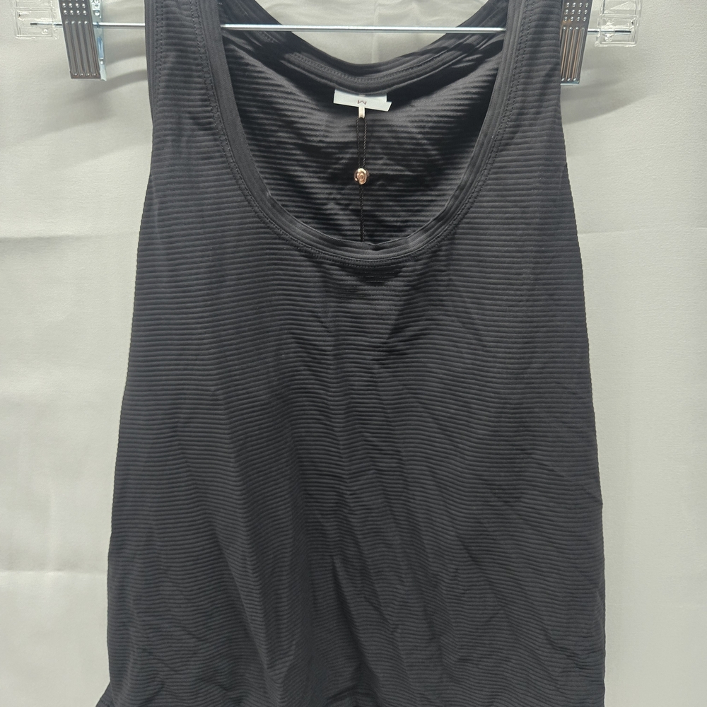 CALIA by Carrie Underwood Black Striped Tank Top